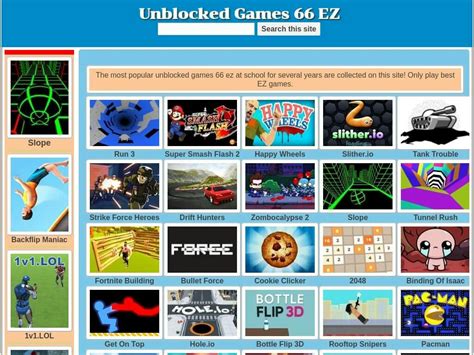 unblocked games at school.